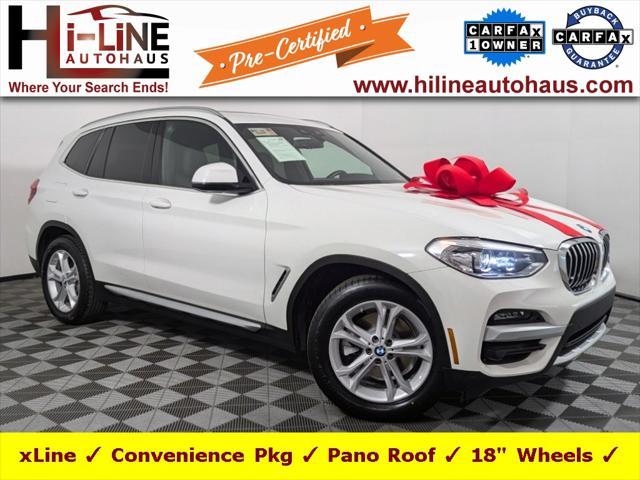 used 2021 BMW X3 car, priced at $27,489