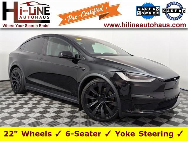 used 2022 Tesla Model X car, priced at $58,477