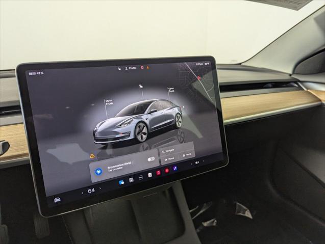 used 2023 Tesla Model 3 car, priced at $26,243
