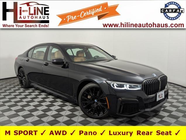 used 2021 BMW 740 car, priced at $53,000