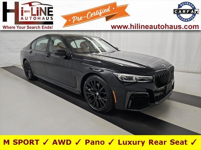 used 2021 BMW 740 car, priced at $53,000