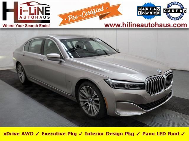 used 2021 BMW 750 car, priced at $47,982