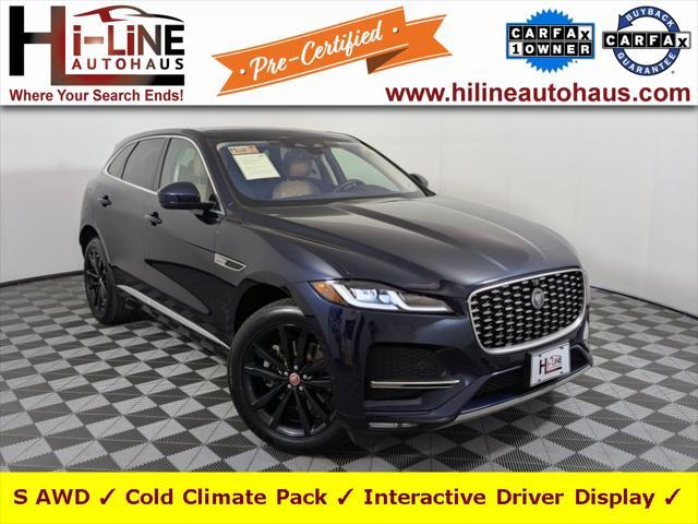 used 2021 Jaguar F-PACE car, priced at $32,425