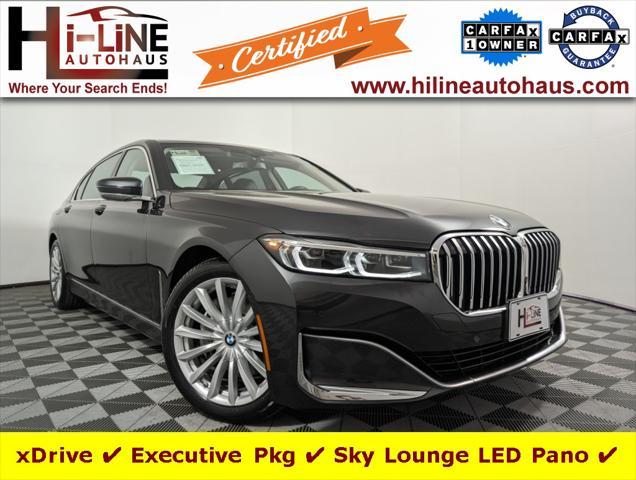 used 2021 BMW 740 car, priced at $41,972