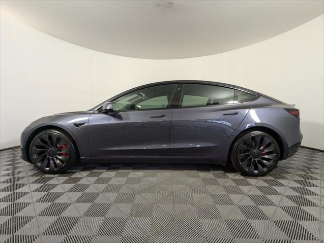 used 2023 Tesla Model 3 car, priced at $28,498