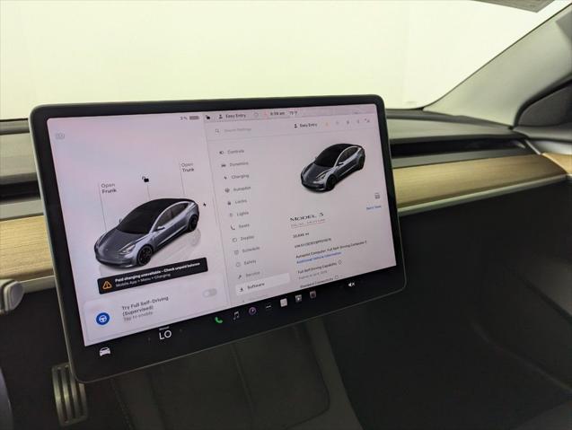 used 2023 Tesla Model 3 car, priced at $28,498