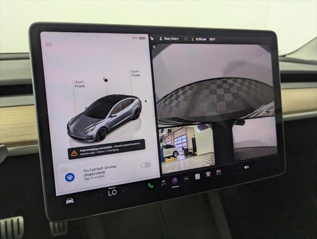 used 2023 Tesla Model 3 car, priced at $28,498