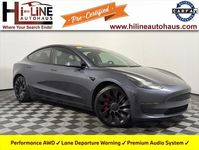 used 2023 Tesla Model 3 car, priced at $29,986