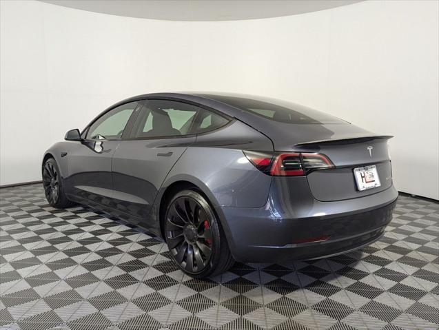used 2023 Tesla Model 3 car, priced at $29,986