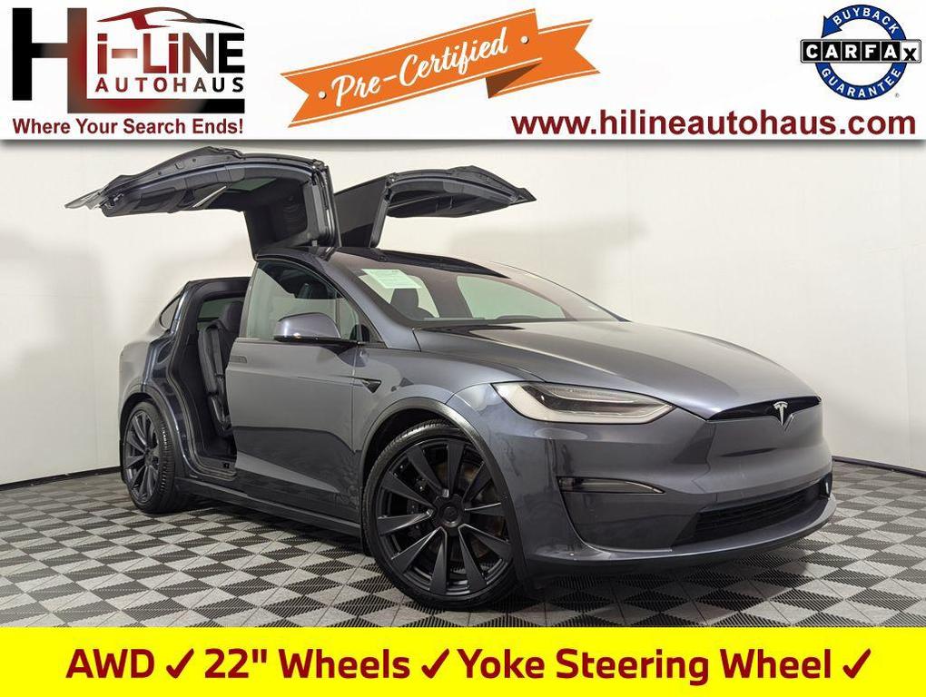used 2023 Tesla Model X car, priced at $52,987
