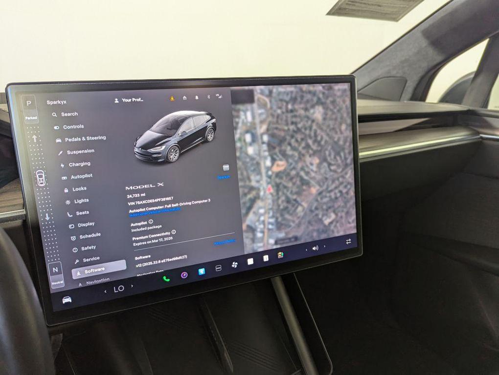 used 2023 Tesla Model X car, priced at $52,723