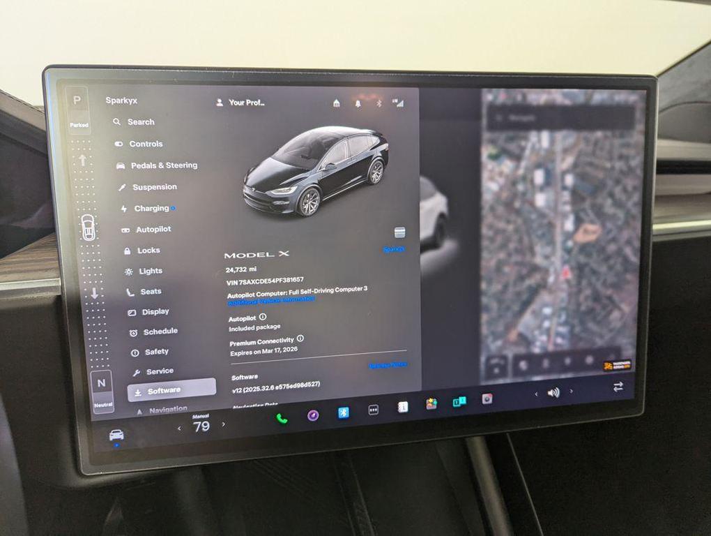 used 2023 Tesla Model X car, priced at $53,972