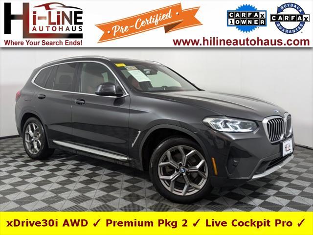 used 2022 BMW X3 car, priced at $33,986