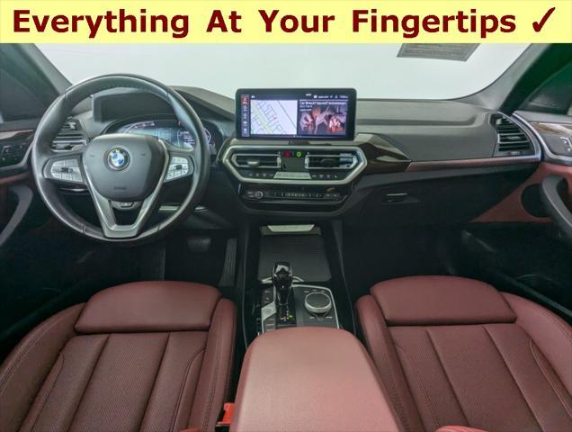 used 2022 BMW X3 car, priced at $33,986