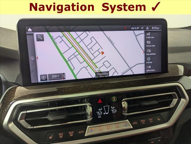used 2022 BMW X3 car, priced at $32,189