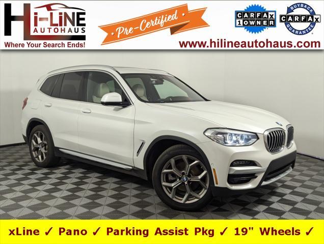 used 2021 BMW X3 car, priced at $27,460