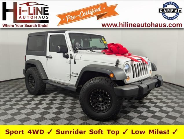 used 2017 Jeep Wrangler car, priced at $20,950