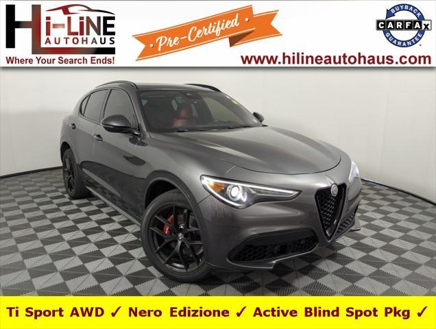 used 2020 Alfa Romeo Stelvio car, priced at $24,430