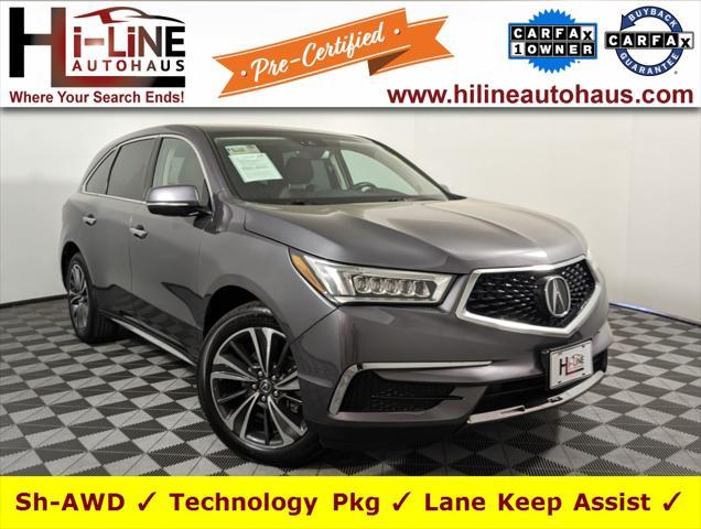 used 2020 Acura MDX car, priced at $29,500