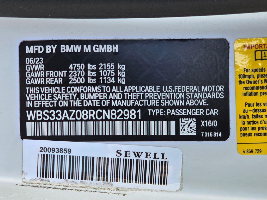 used 2024 BMW M4 car, priced at $80,000