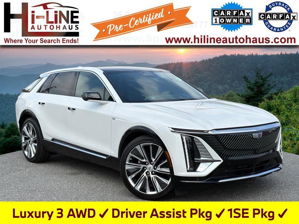 used 2024 Cadillac LYRIQ car, priced at $41,624