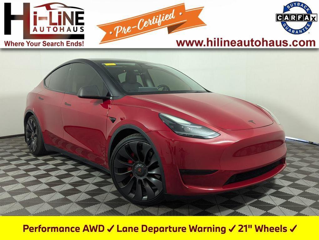 used 2021 Tesla Model Y car, priced at $25,994