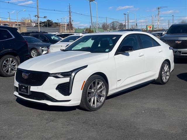 used 2022 Cadillac CT4-V car, priced at $37,595