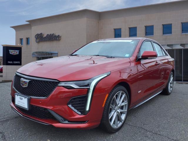 used 2022 Cadillac CT4-V car, priced at $43,995