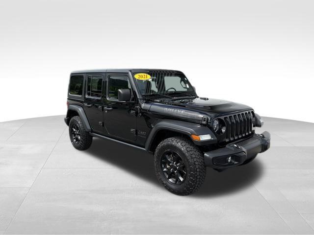 used 2021 Jeep Wrangler car, priced at $26,861