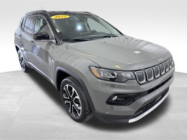 used 2022 Jeep Compass car, priced at $23,614