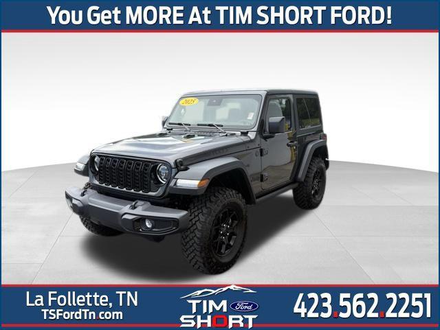 used 2025 Jeep Wrangler car, priced at $41,447