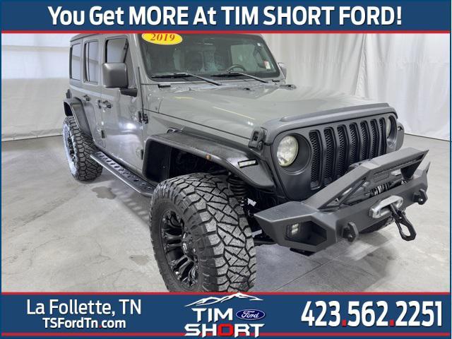 used 2019 Jeep Wrangler Unlimited car, priced at $29,777