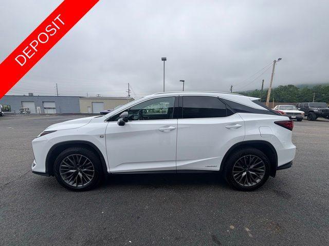 used 2022 Lexus RX 450h car, priced at $39,499
