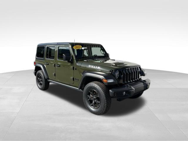 used 2022 Jeep Wrangler car, priced at $31,998