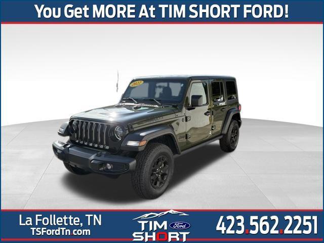 used 2022 Jeep Wrangler car, priced at $31,998