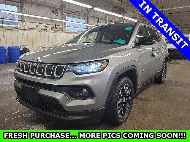 used 2022 Jeep Compass car, priced at $18,944