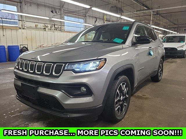 used 2022 Jeep Compass car, priced at $18,944