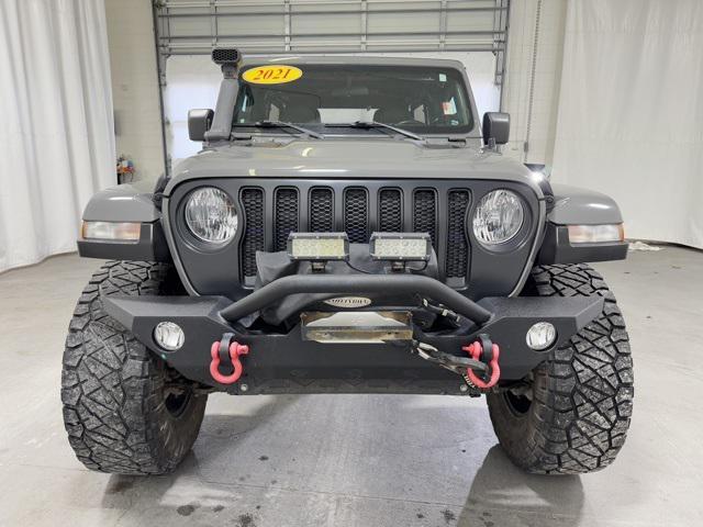 used 2021 Jeep Wrangler Unlimited car, priced at $35,999