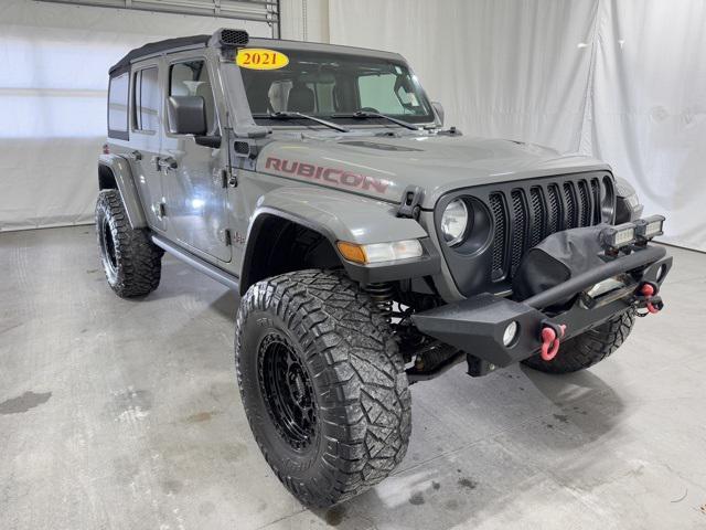 used 2021 Jeep Wrangler Unlimited car, priced at $35,999