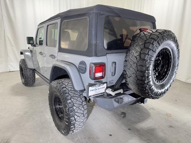 used 2021 Jeep Wrangler Unlimited car, priced at $35,999