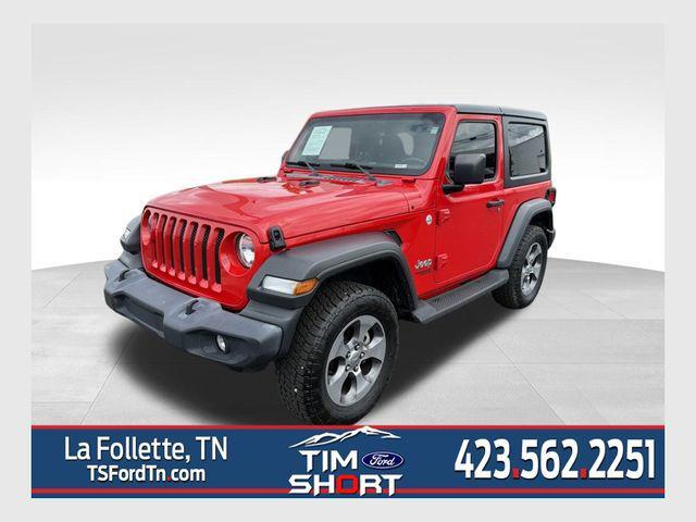 used 2020 Jeep Wrangler car, priced at $23,687