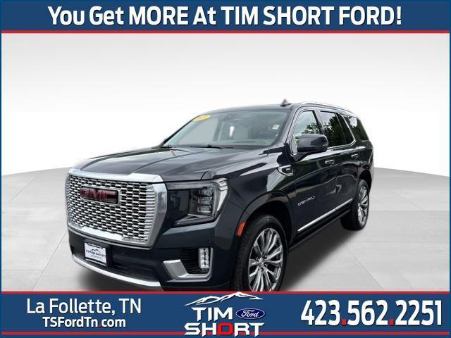 used 2021 GMC Yukon car, priced at $52,579