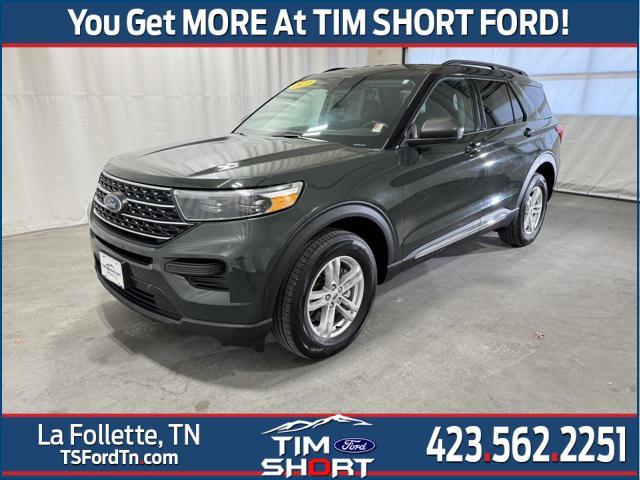 used 2022 Ford Explorer car, priced at $31,452