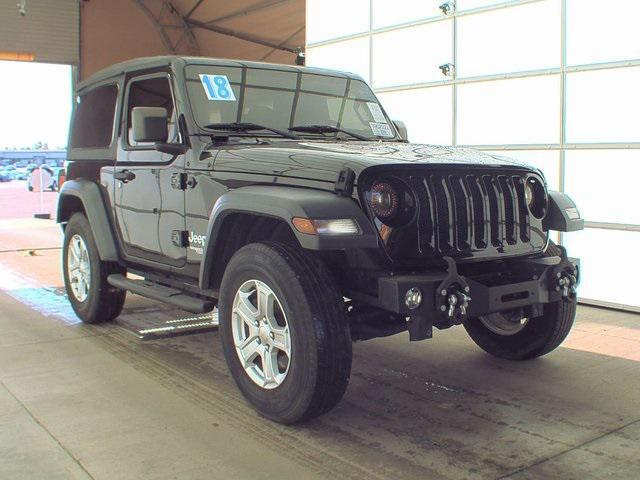 used 2018 Jeep Wrangler car, priced at $24,818