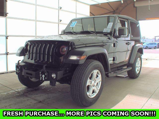 used 2018 Jeep Wrangler car, priced at $24,818