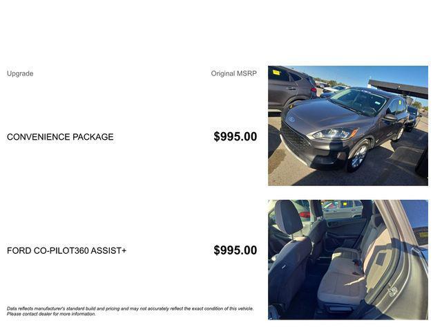 used 2022 Ford Escape car, priced at $17,998