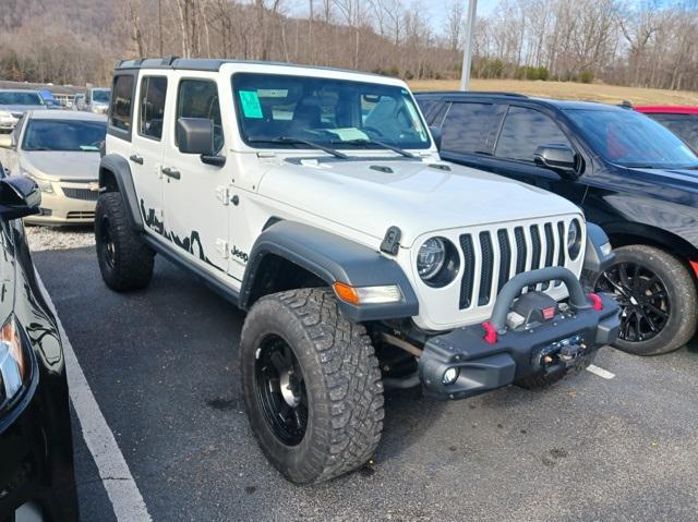 used 2020 Jeep Wrangler Unlimited car, priced at $29,432