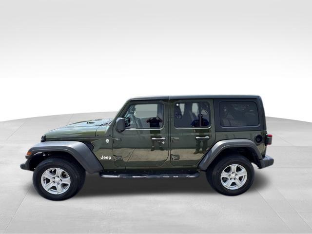 used 2021 Jeep Wrangler Unlimited car, priced at $29,220