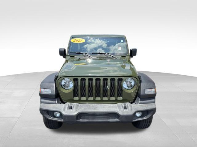used 2021 Jeep Wrangler Unlimited car, priced at $29,220