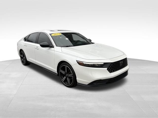 used 2023 Honda Accord Hybrid car, priced at $26,587